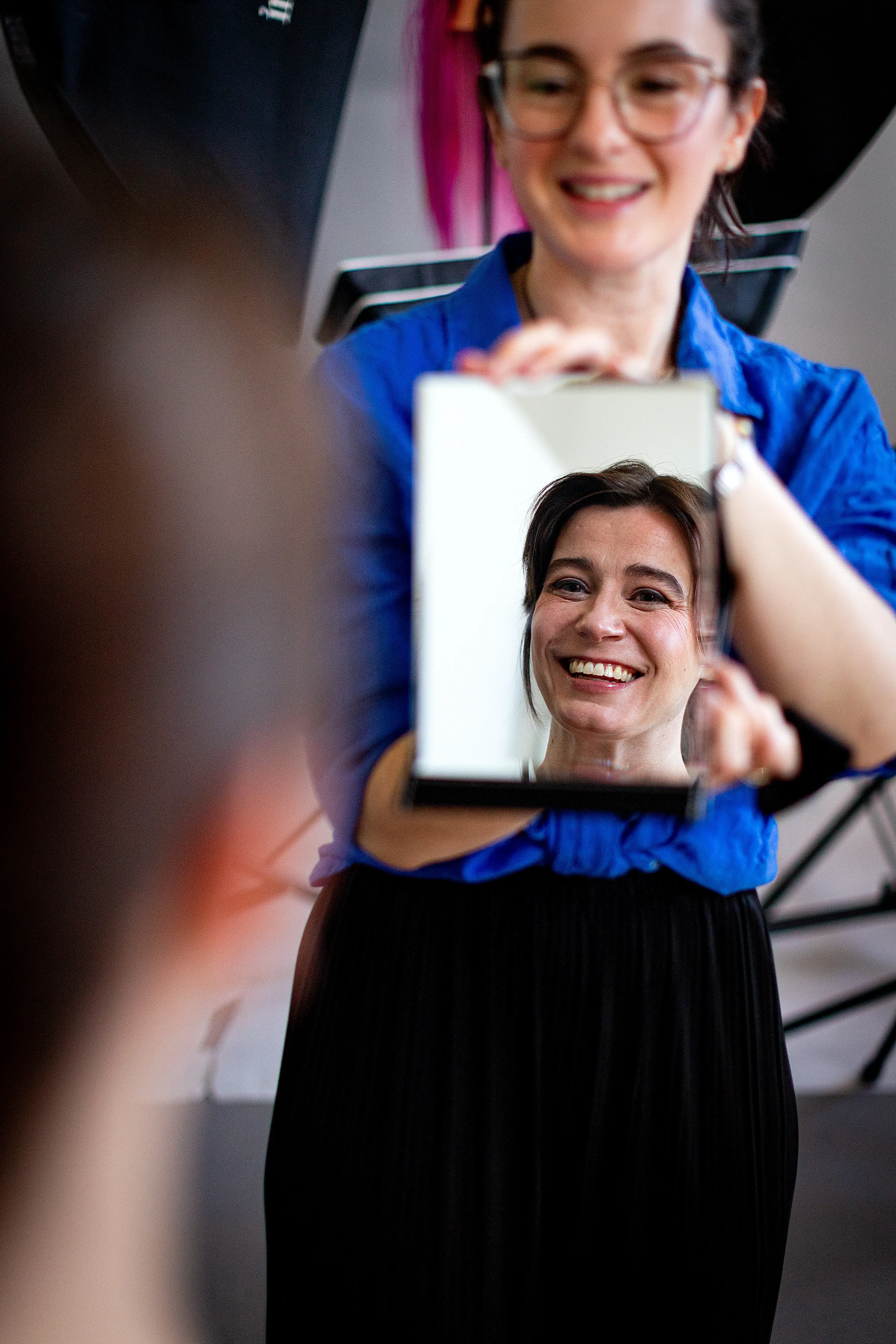 Maura De la Cruz at work — 4